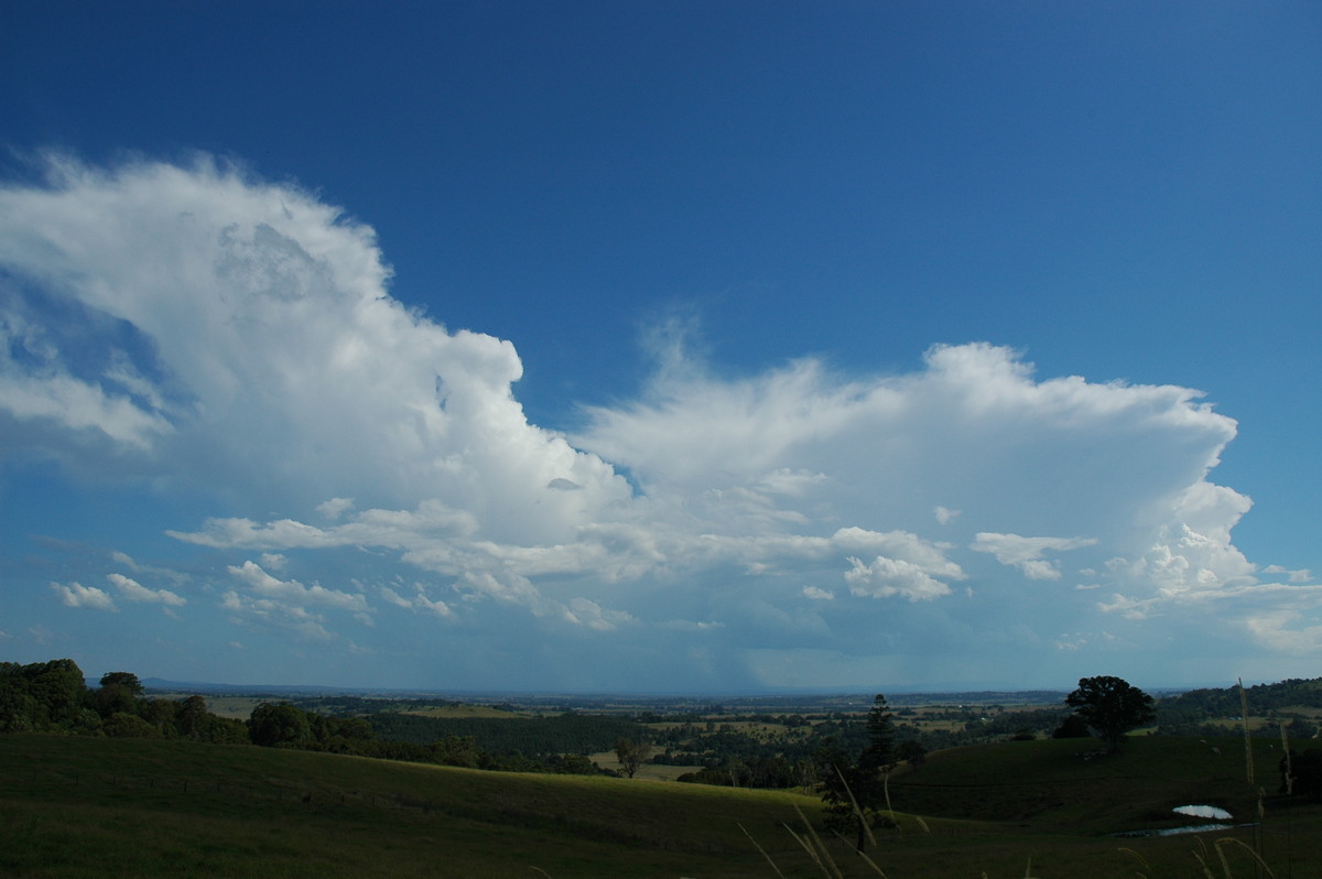 anvil thunderstorm_anvils : Tregeagle, NSW   4 April 2006