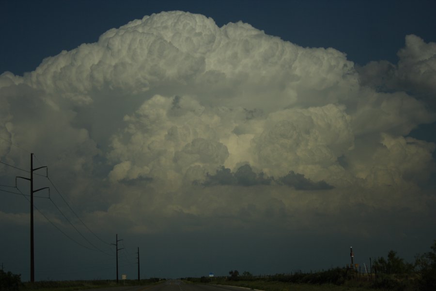 cumulonimbus supercell_thunderstorm : Odessa, Texas, USA   4 May 2006