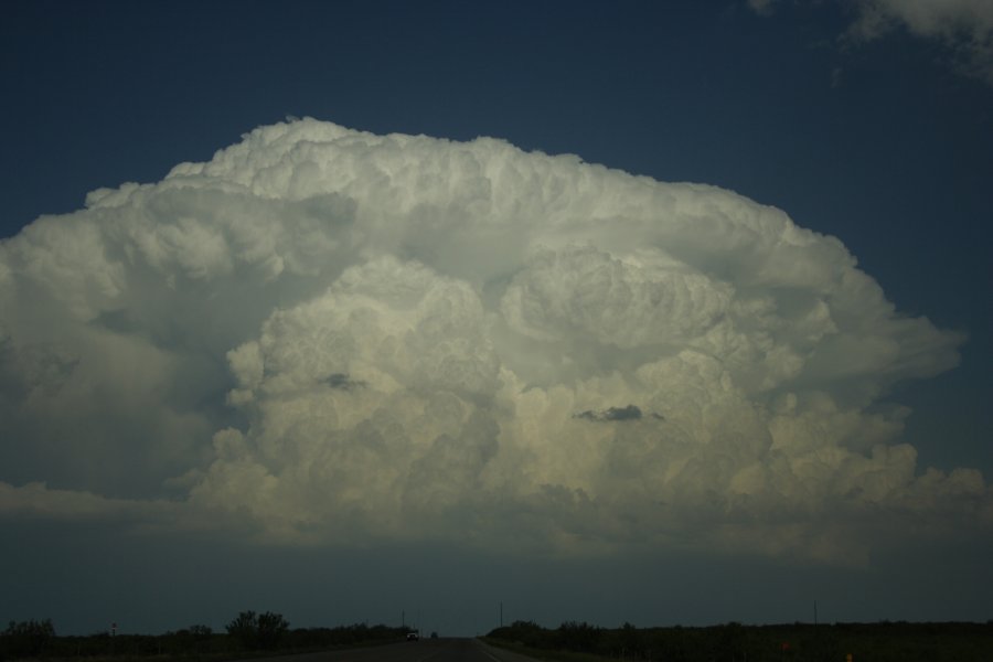 cumulonimbus supercell_thunderstorm : Odessa, Texas, USA   4 May 2006