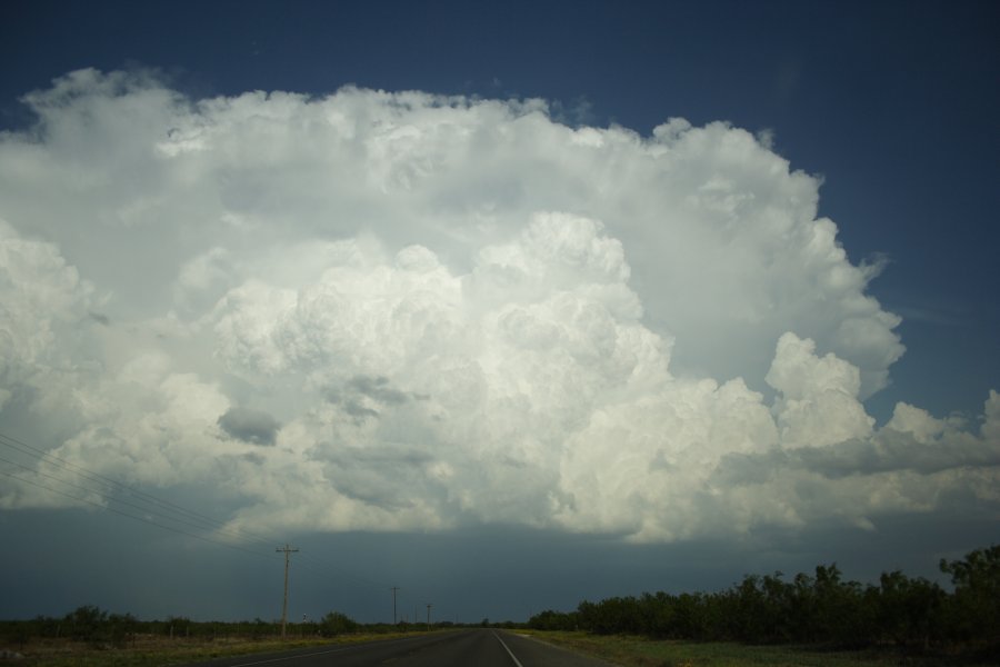 thunderstorm cumulonimbus_incus : Odessa, Texas, USA   4 May 2006