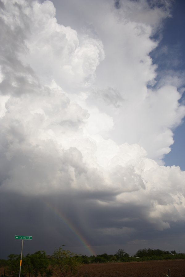 updraft thunderstorm_updrafts : Odessa, Texas, USA   4 May 2006