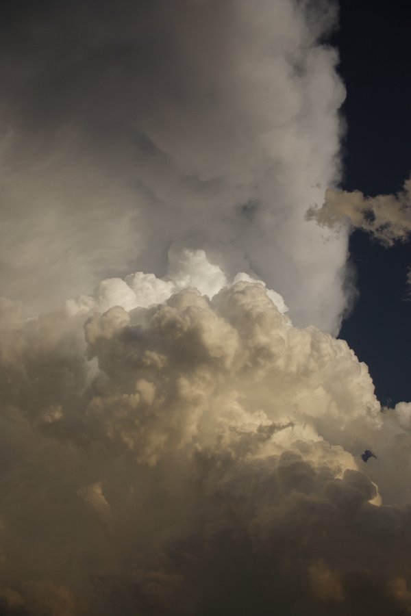 updraft thunderstorm_updrafts : SE of Odessa, Texas, USA   4 May 2006