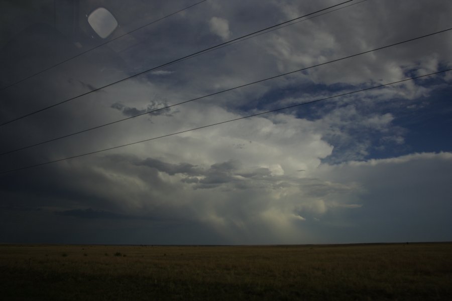 thunderstorm cumulonimbus_incus : Guymon, Oklahoma, USA   21 May 2006