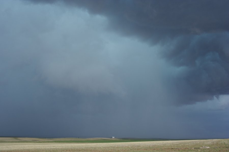 cumulonimbus supercell_thunderstorm : E of Limon, Colorado, USA   31 May 2006