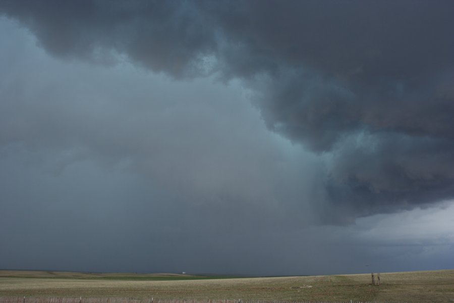 raincascade precipitation_cascade : E of Limon, Colorado, USA   31 May 2006