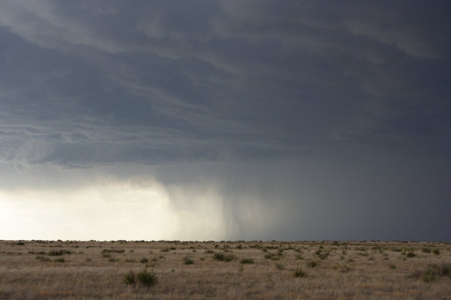 raincascade precipitation_cascade : N of Clayton, New Mexico, USA   2 June 2006