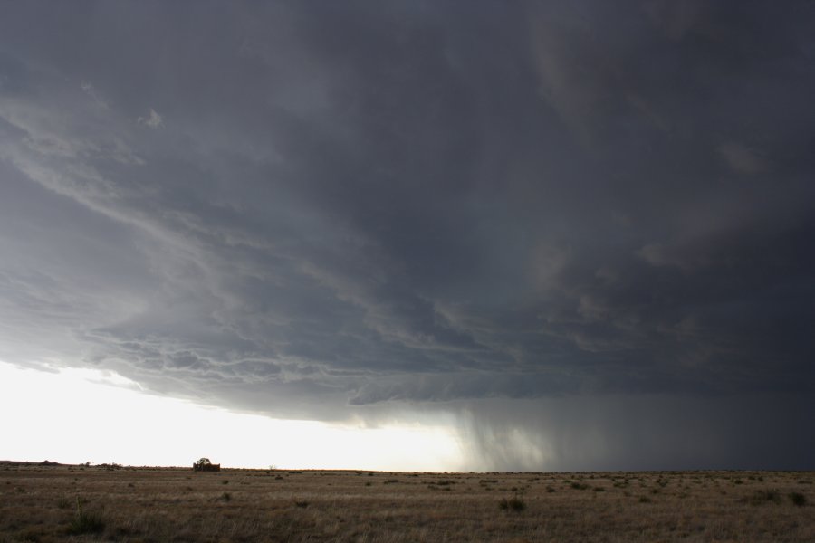 raincascade precipitation_cascade : N of Clayton, New Mexico, USA   2 June 2006