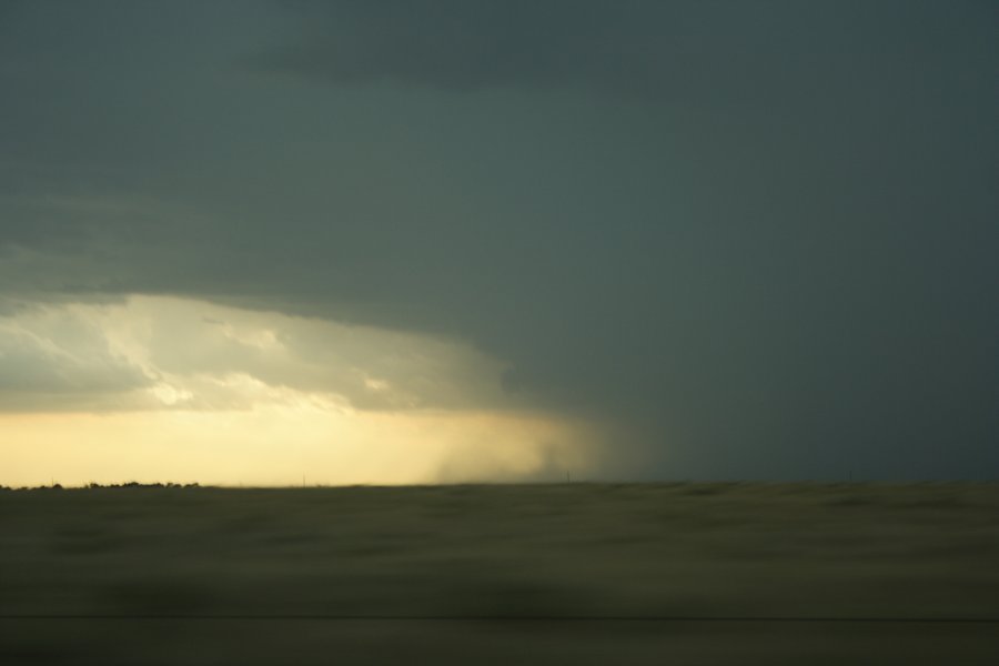 cumulonimbus thunderstorm_base : SW fo Wray, Colorado, USA   5 June 2006