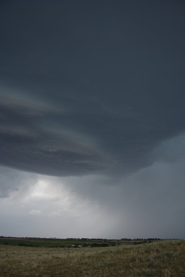 cumulonimbus thunderstorm_base : Scottsbluff, Nebraska, USA   10 June 2006