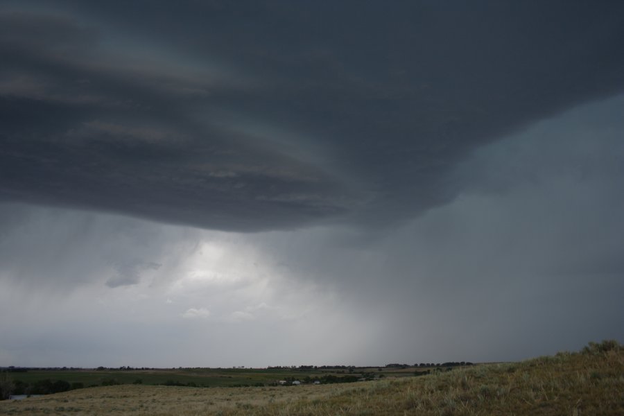 cumulonimbus thunderstorm_base : Scottsbluff, Nebraska, USA   10 June 2006