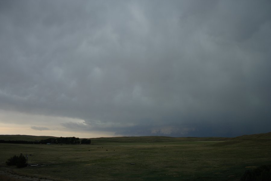 cumulonimbus supercell_thunderstorm : N of Authur, Nebraska, USA   10 June 2006