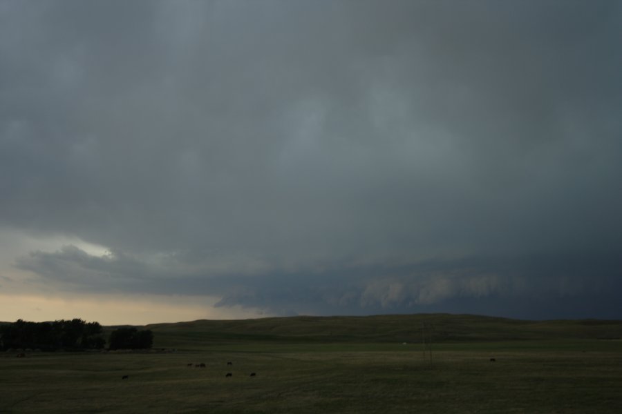 cumulonimbus supercell_thunderstorm : N of Authur, Nebraska, USA   10 June 2006