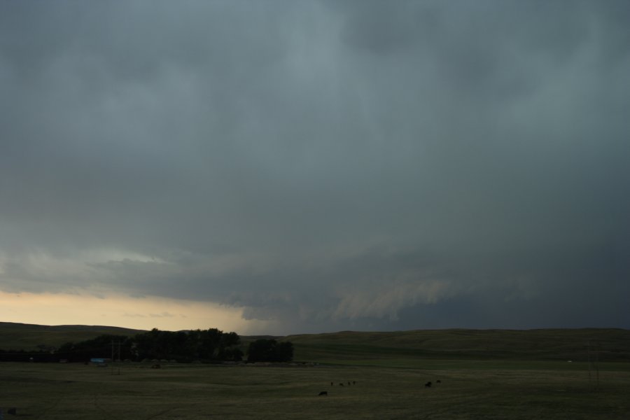 cumulonimbus supercell_thunderstorm : N of Authur, Nebraska, USA   10 June 2006