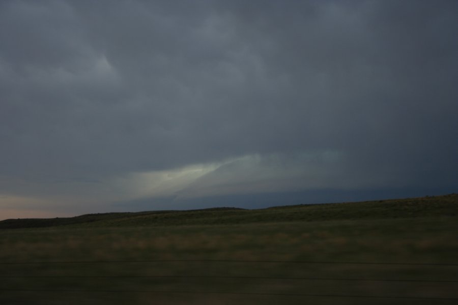 cumulonimbus supercell_thunderstorm : SE of Authur, Nebraska, USA   10 June 2006