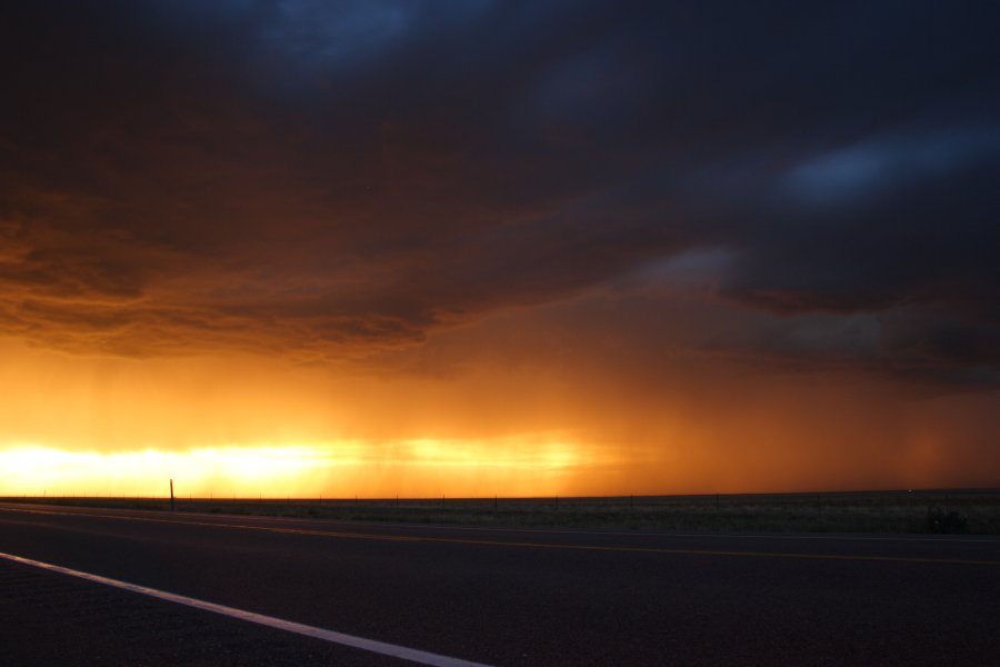 cumulonimbus thunderstorm_base : S of Fort Morgan, Colorado, USA   11 June 2006