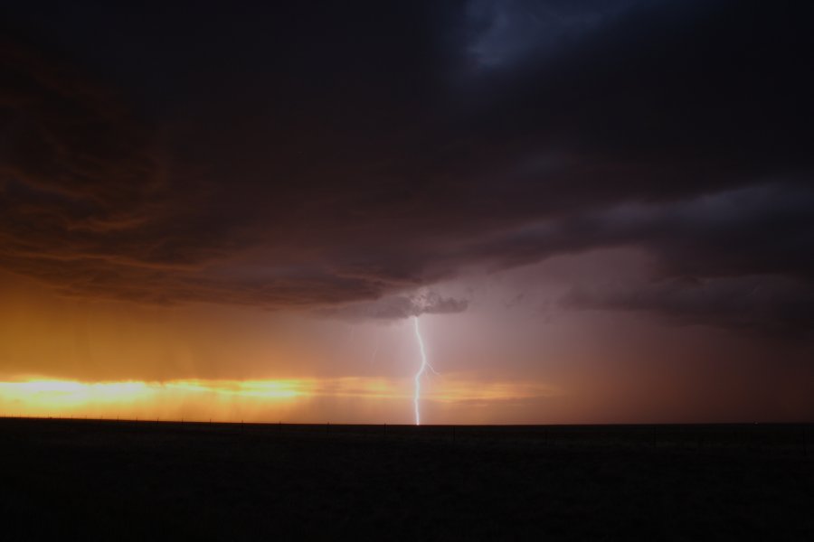 sunset sunset_pictures : S of Fort Morgan, Colorado, USA   11 June 2006