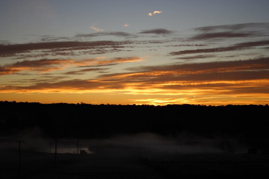 sunrise sunrise_pictures : Schofields, NSW   9 August 2006