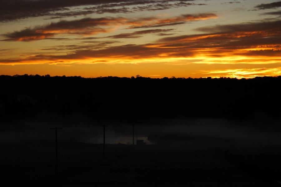 sunrise sunrise_pictures : Schofields, NSW   9 August 2006