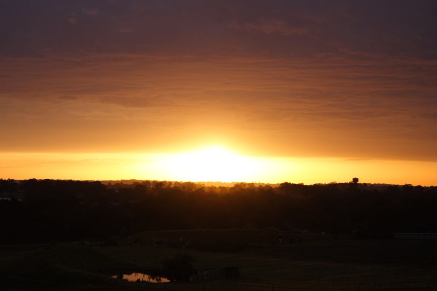 sunrise sunrise_pictures : Schofields, NSW   18 October 2006