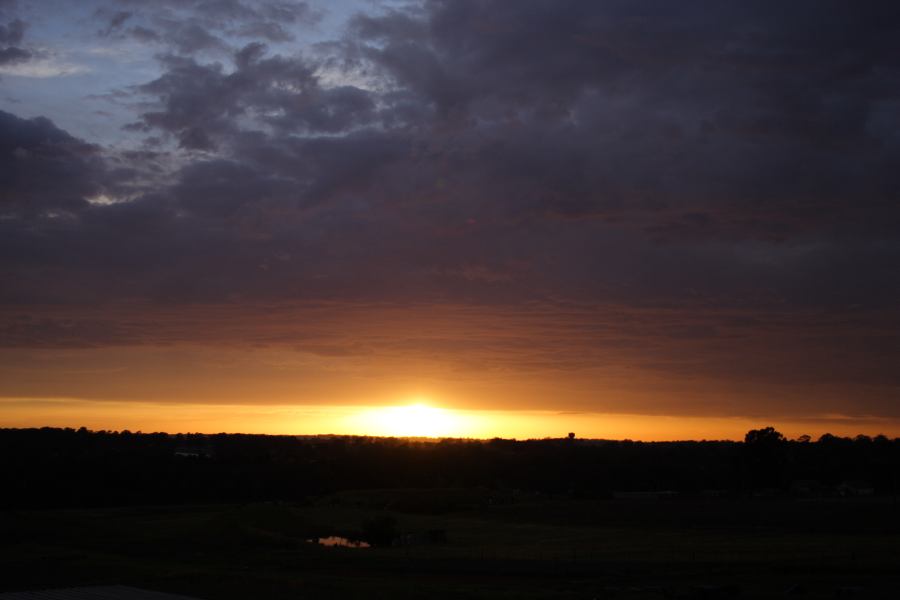 altocumulus altocumulus_cloud : Schofields, NSW   18 October 2006