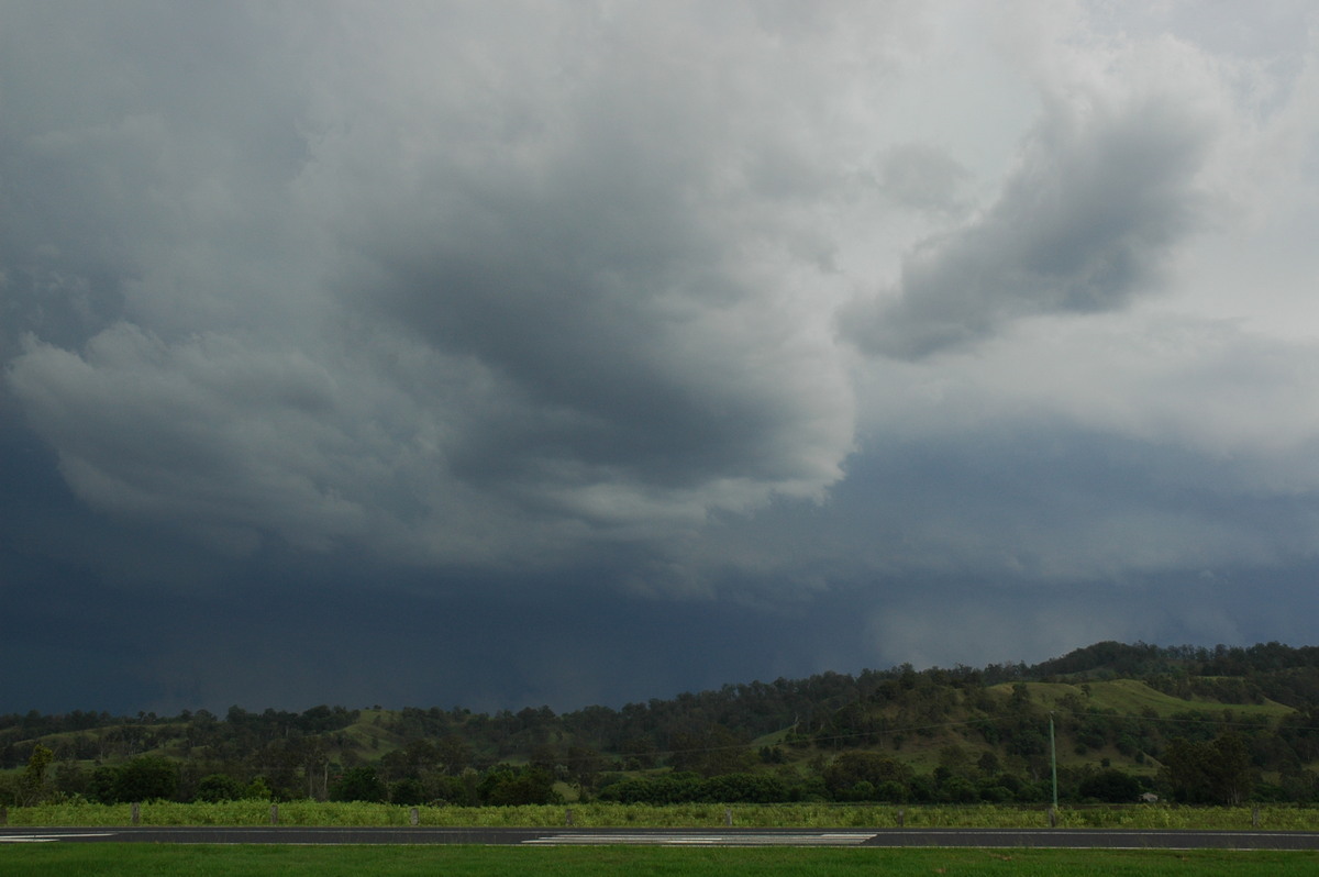 cumulonimbus supercell_thunderstorm : Wiangaree, NSW   8 November 2006