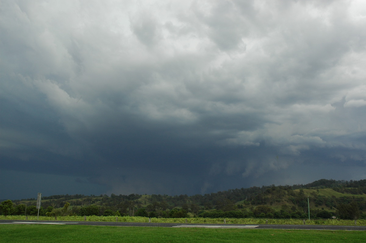 cumulonimbus supercell_thunderstorm : Wiangaree, NSW   8 November 2006