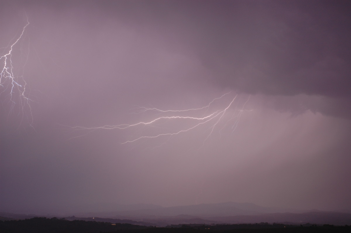 lightning lightning_bolts : McLeans Ridges, NSW   13 November 2006