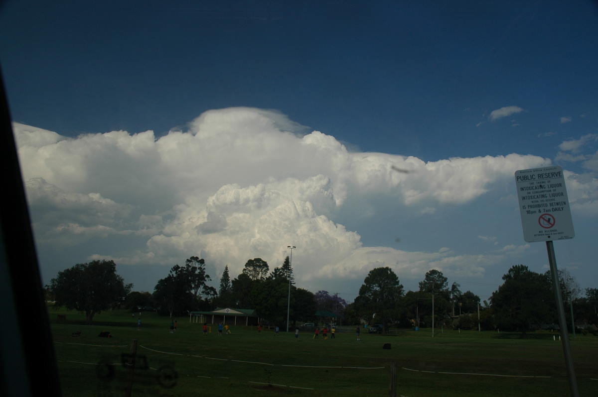 cumulonimbus supercell_thunderstorm : Alstonville, NSW   15 November 2006