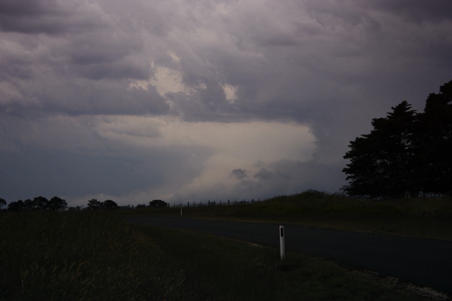 cumulonimbus thunderstorm_base : SE of Glen Innes, NSW   27 November 2006