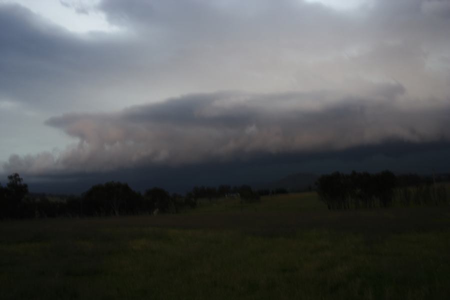 cumulonimbus supercell_thunderstorm : 20km S of Tenterfield, NSW   27 November 2006