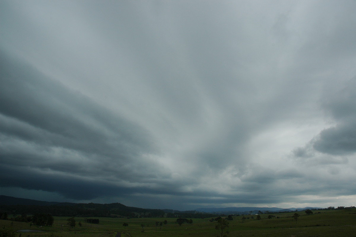 cumulonimbus thunderstorm_base : W of Casino, NSW   3 December 2006