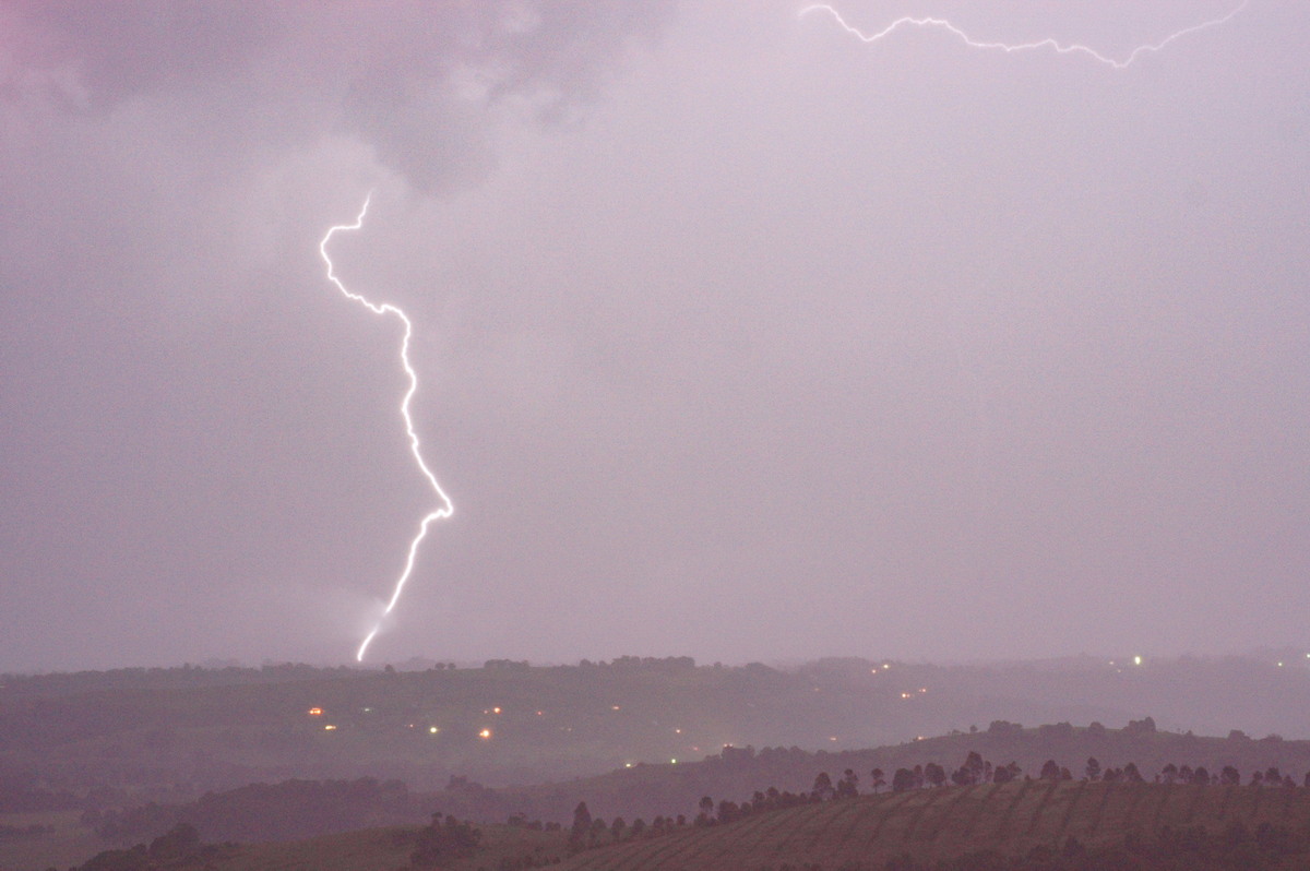 lightning lightning_bolts : McLeans Ridges, NSW   15 December 2006