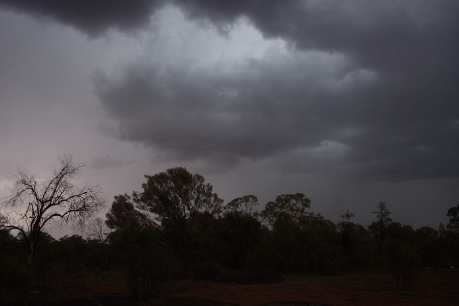 cumulonimbus thunderstorm_base : 30km E of Cobar, NSW   1 January 2007