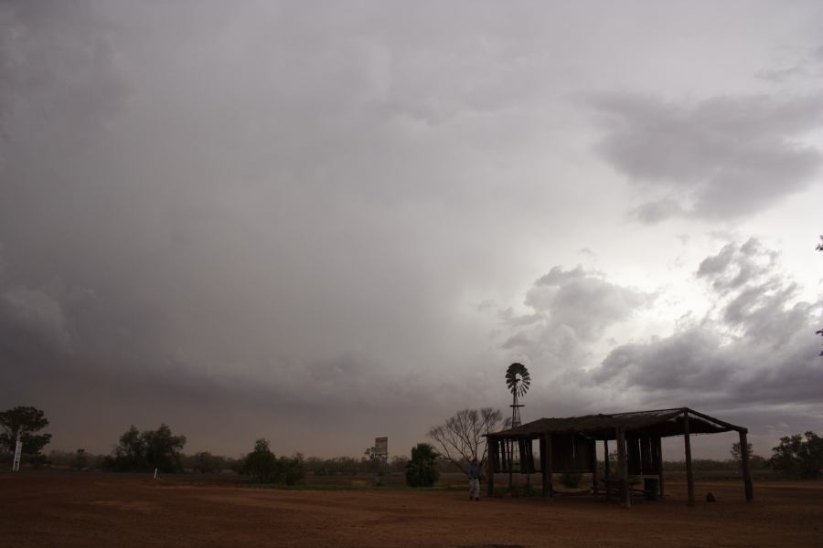 cumulonimbus supercell_thunderstorm : Barringun, NSW   2 January 2007