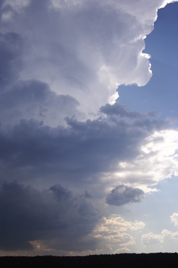 cumulonimbus supercell_thunderstorm : Castlereagh, NSW   12 January 2007