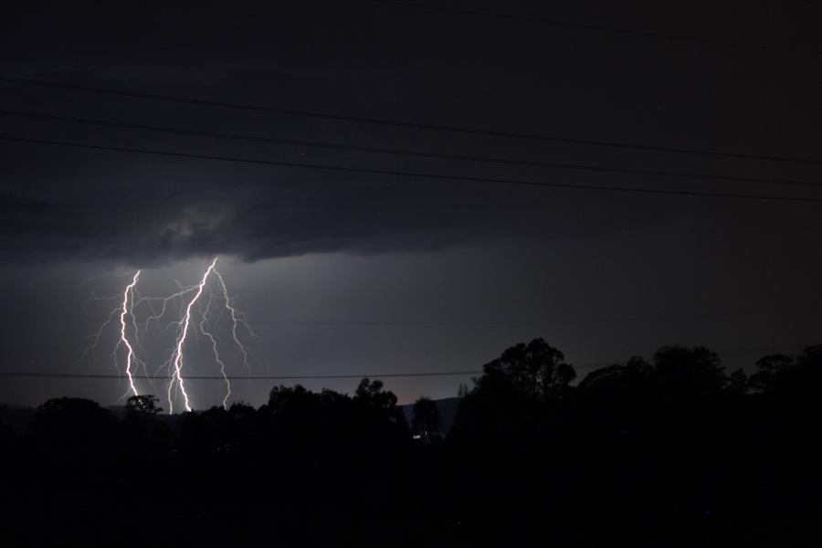 lightning lightning_bolts : E of Muswellbrook, NSW   12 January 2007