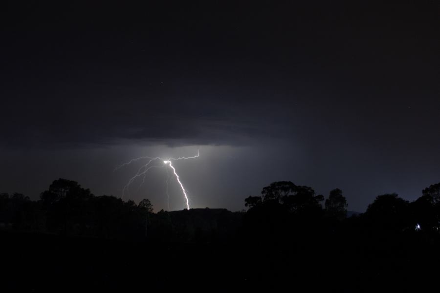 lightning lightning_bolts : E of Muswellbrook, NSW   12 January 2007