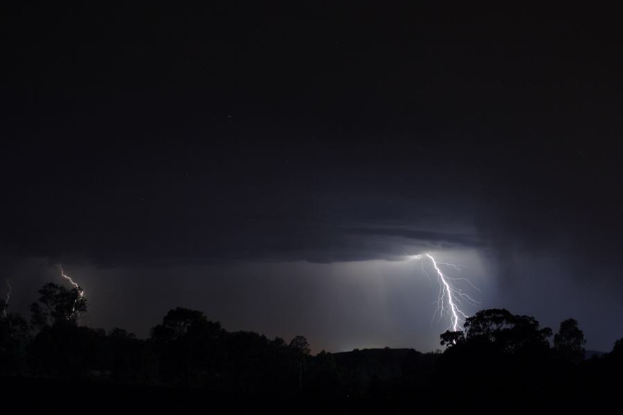 lightning lightning_bolts : E of Muswellbrook, NSW   12 January 2007