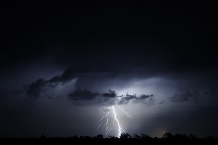 lightning lightning_bolts : Millmerran, QLD   13 January 2007