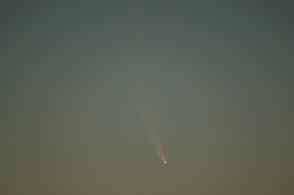 sunset sunset_pictures : Comet McNaught from McLeans Ridges   18 January 2007