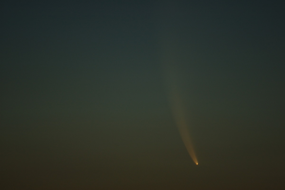 sunset sunset_pictures : Comet McNaught from McLeans Ridges   18 January 2007