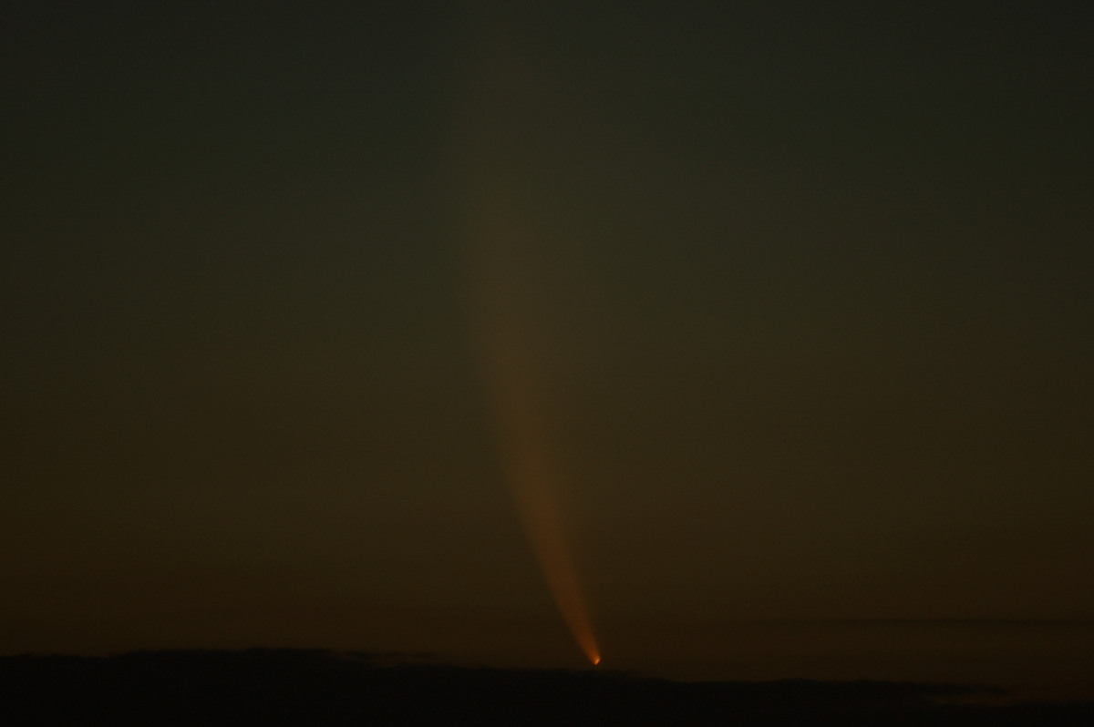 sunset sunset_pictures : Comet McNaught from McLeans Ridges   18 January 2007