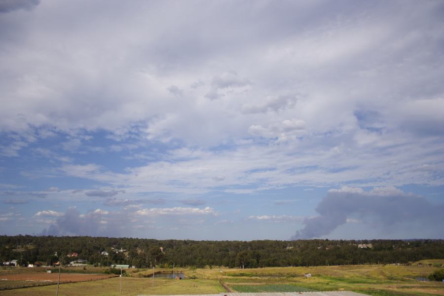 cumulus pyrocumulus : Schofields, NSW   21 January 2007