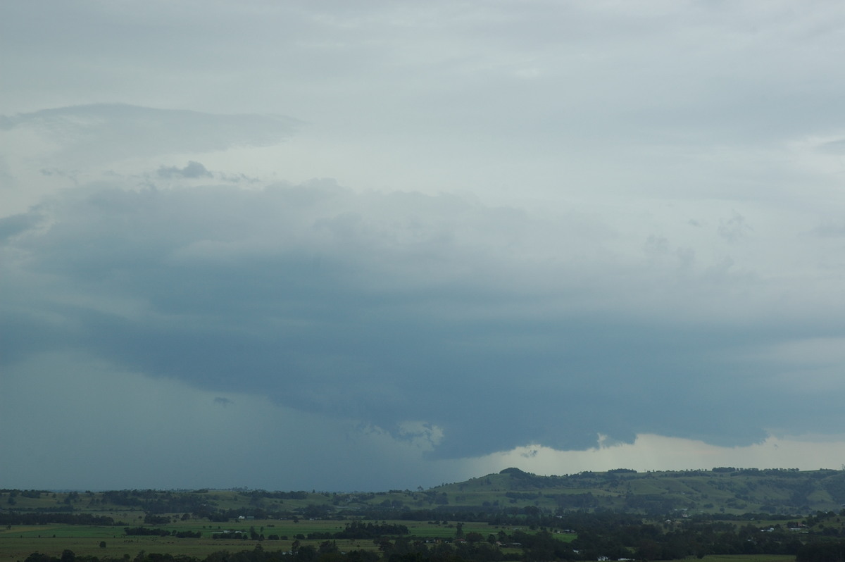 cumulonimbus thunderstorm_base : Wyrallah, NSW   24 January 2007