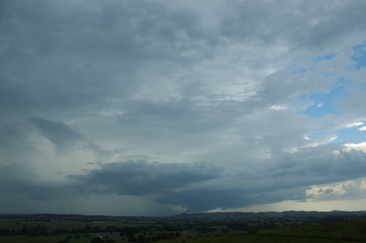 cumulonimbus thunderstorm_base : Wyrallah, NSW   24 January 2007