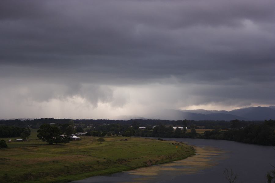 cumulonimbus thunderstorm_base : Kempsey, NSW   26 January 2007