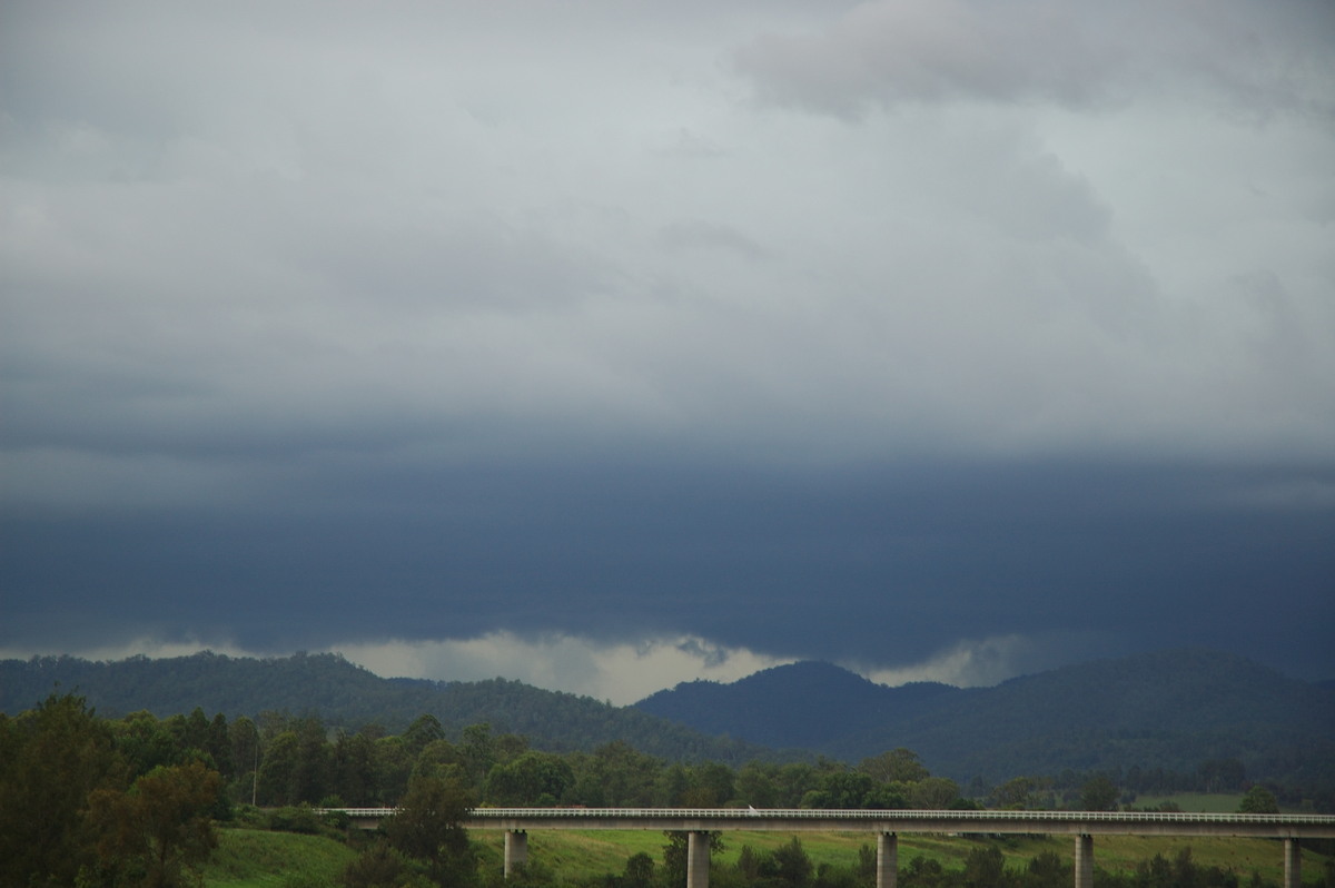 cumulonimbus thunderstorm_base : Jackadgery, NSW   26 January 2007