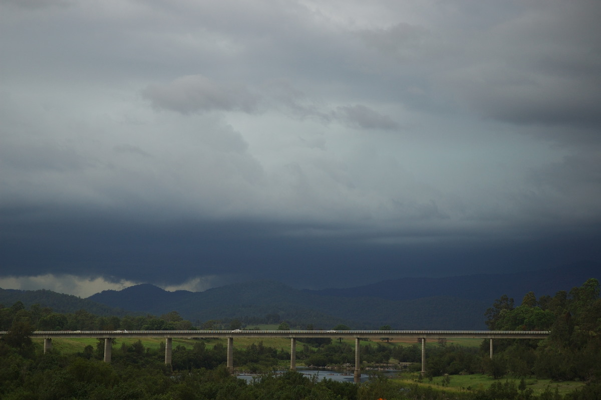 cumulonimbus thunderstorm_base : Jackadgery, NSW   26 January 2007