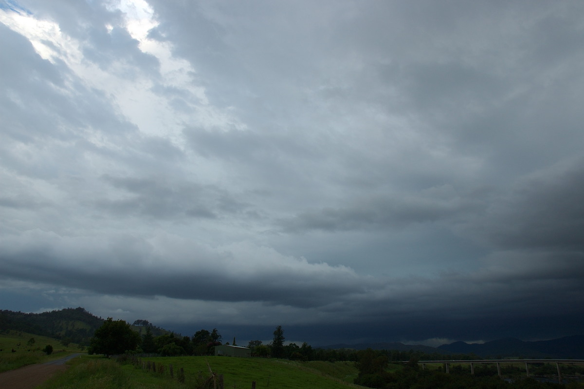 cumulonimbus thunderstorm_base : Jackadgery, NSW   26 January 2007