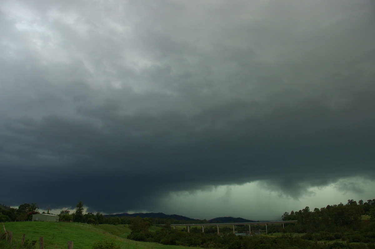 cumulonimbus thunderstorm_base : Jackadgery, NSW   26 January 2007